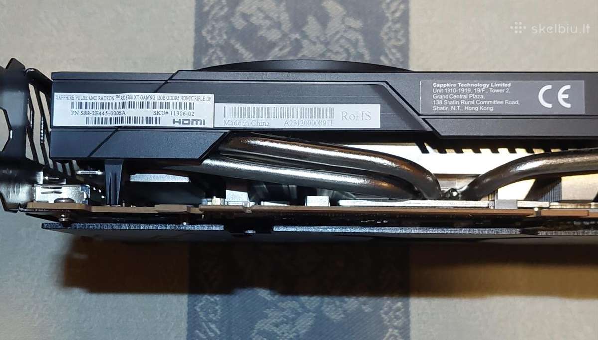 Parduodu Sapphire Radeon Rx 6700 XT 12gb - nuotraukos Nr. 2
