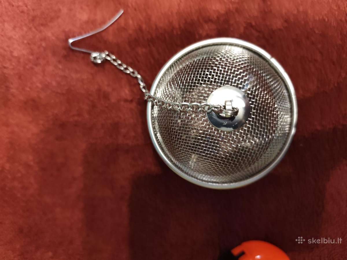 Nerūdijančio plieno sietelis didelis 9 cm - nuotraukos Nr. 4