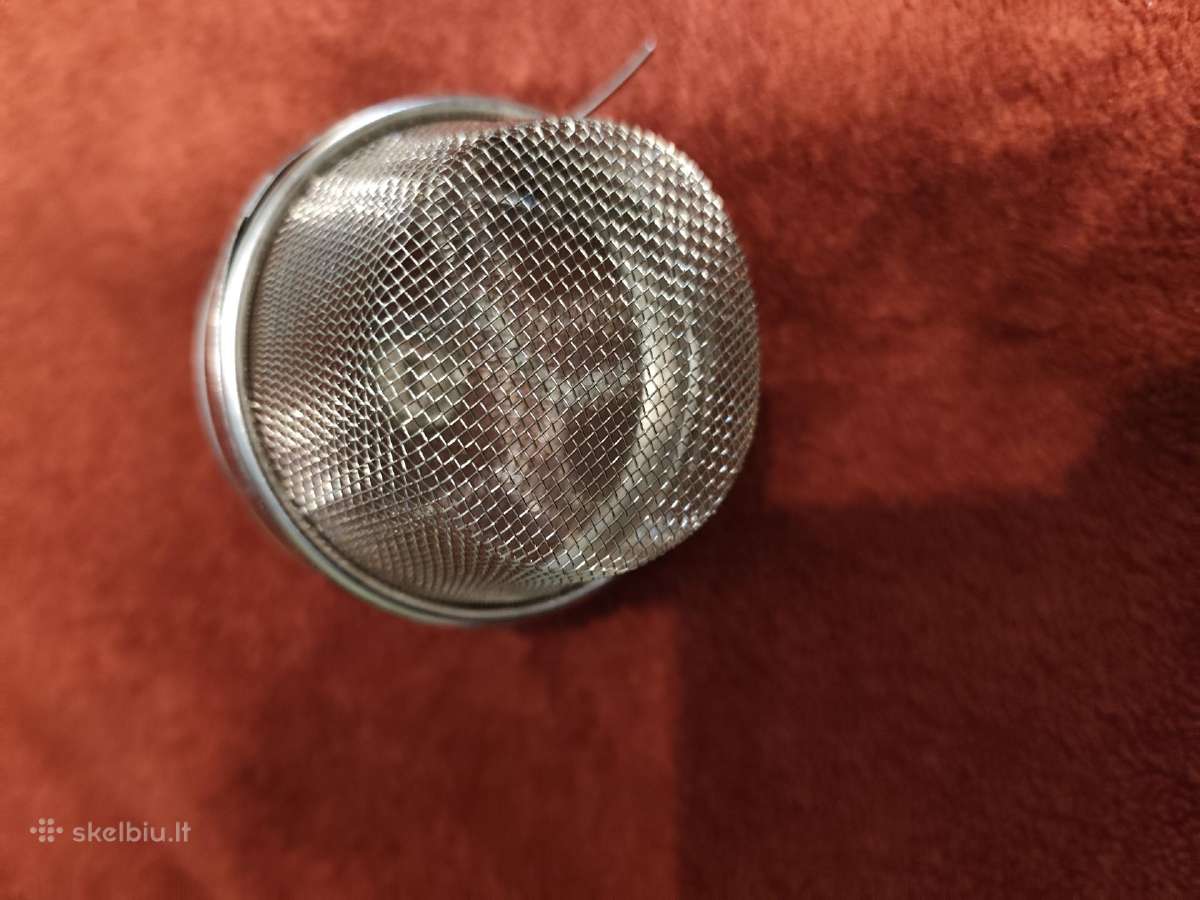 Nerūdijančio plieno sietelis didelis 9 cm - nuotraukos Nr. 5