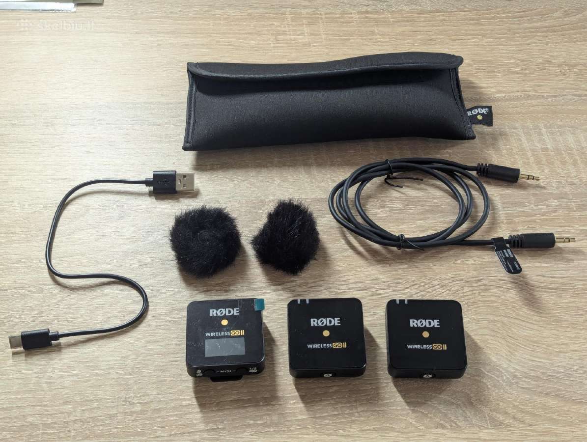 Parduodu Rode wireless go II komplektą - nuotraukos Nr. 2