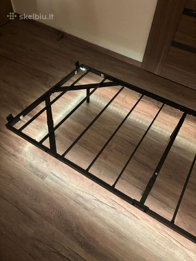 Viengulės lovos 200x90 rėmas su rgb - nuotraukos Nr. 9