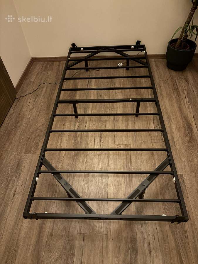 Viengulės lovos 200x90 rėmas su rgb - nuotraukos Nr. 11