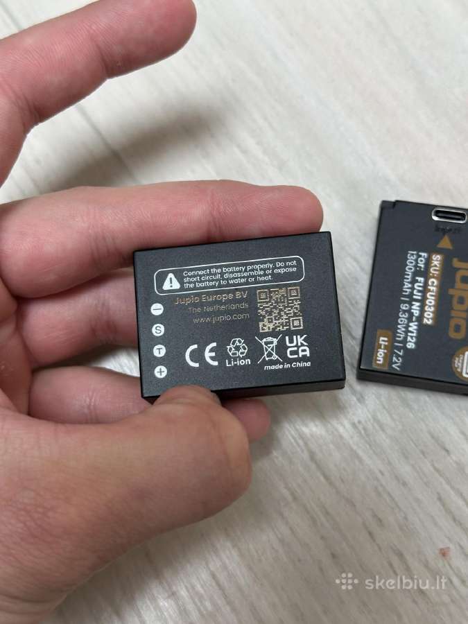 Np-w126 1300mah - nuotraukos Nr. 6
