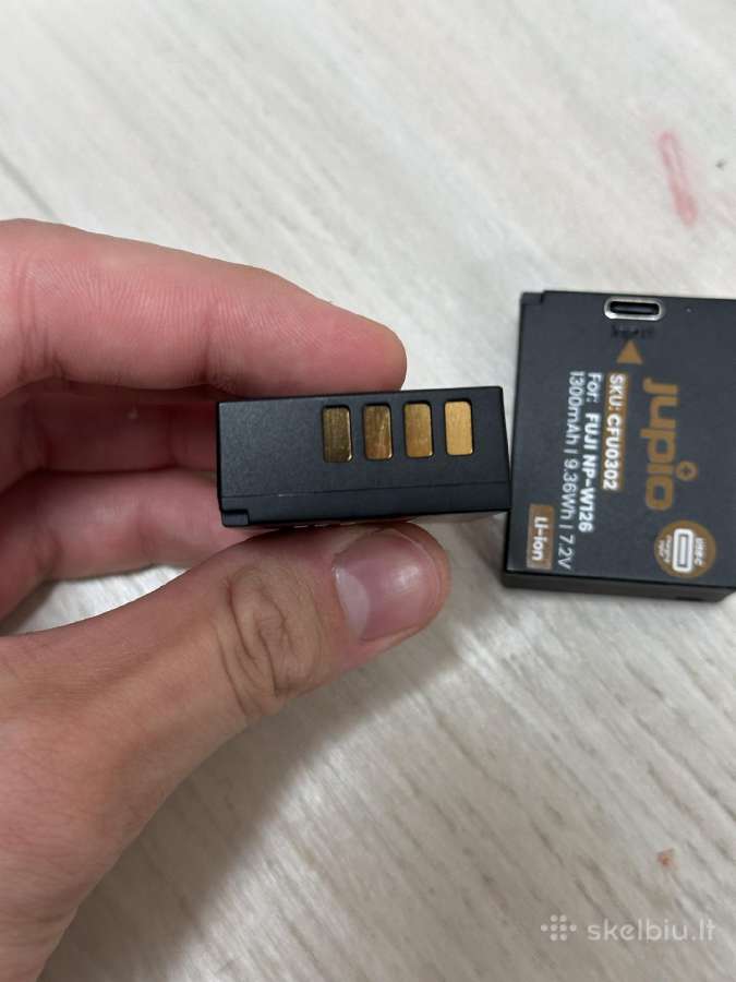 Np-w126 1300mah - nuotraukos Nr. 7