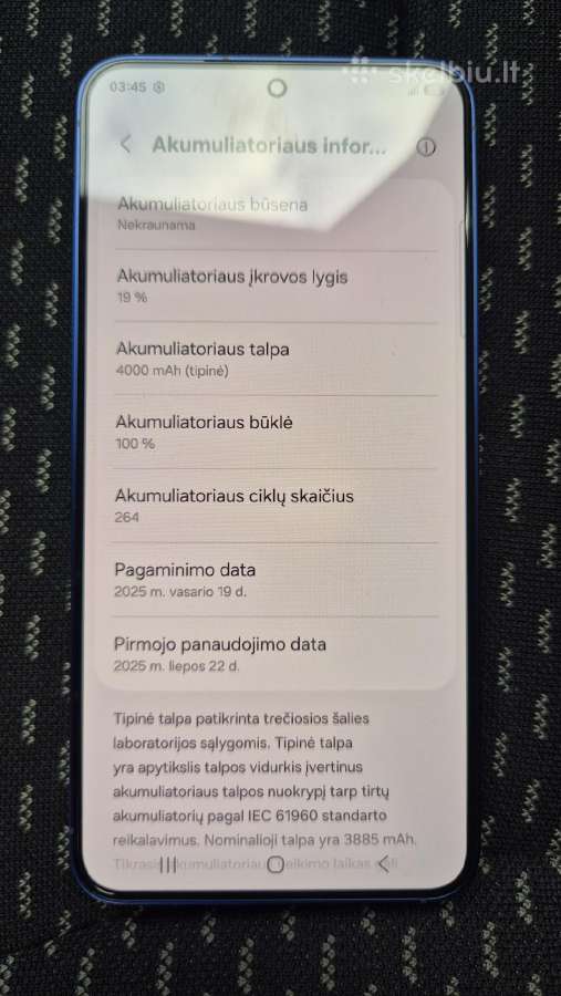 Samsung S25 256gb - nuotraukos Nr. 4