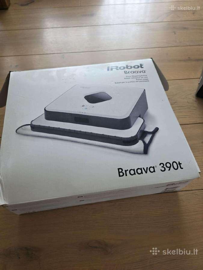 Naudotas puikiai veikiantis irobot Braava 390t - nuotraukos Nr. 2