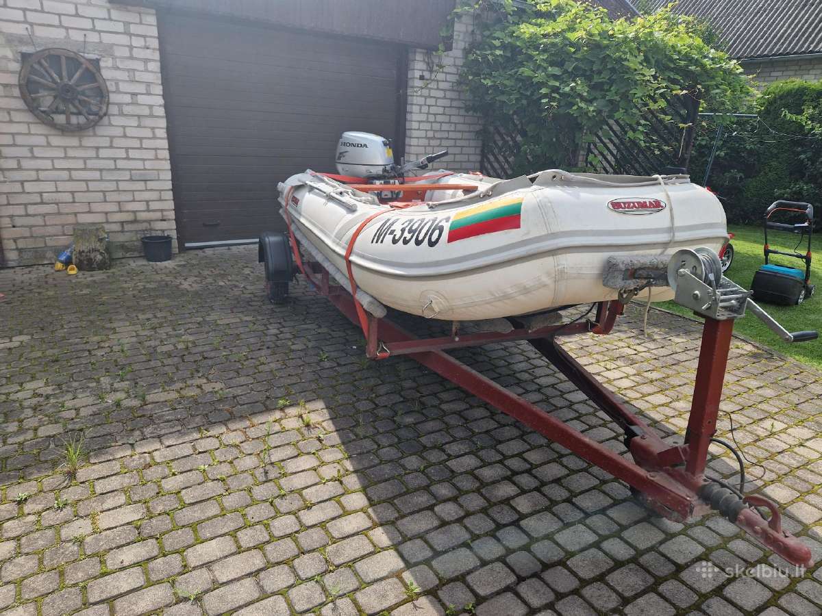 Valties komplektas Suzumar 390al + Honda Bf15 - nuotraukos Nr. 7