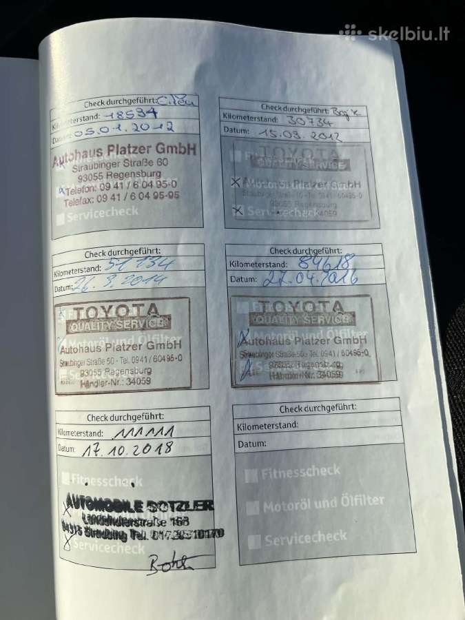 Toyota Verso - nuotraukos Nr. 16