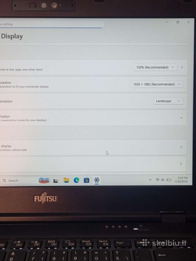Fujitsu Lifebook U14 - nuotraukos Nr. 9
