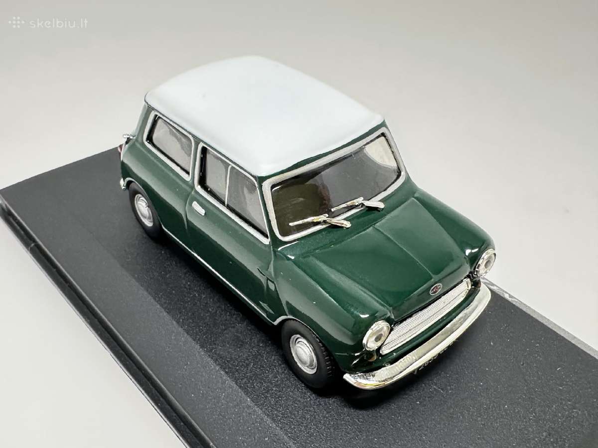 Mini Cooper S 1967 žalia/balta 1:43 Edicola - nuotraukos Nr. 5