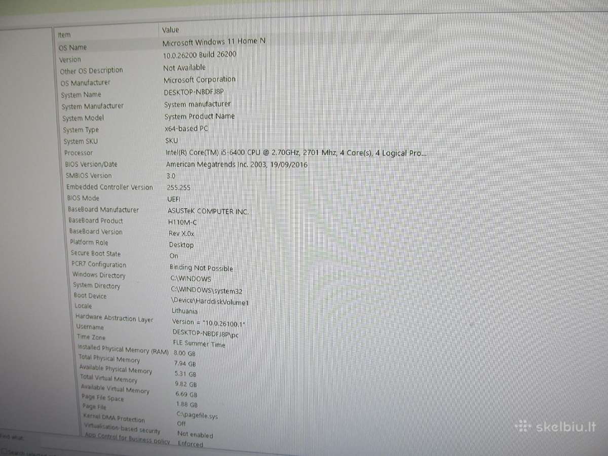 Asus - nuotraukos Nr. 6
