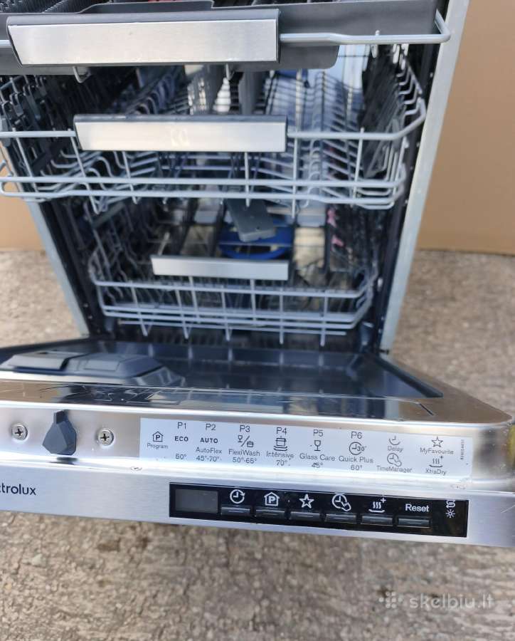 Įmontuojama indaplovė Elektrolux A+++ 60cm - nuotraukos Nr. 2