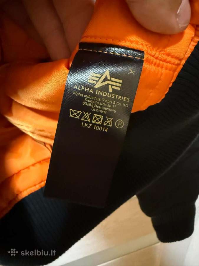 Alpha Industries Ma1 Vf59 Bomber striukė - nuotraukos Nr. 7