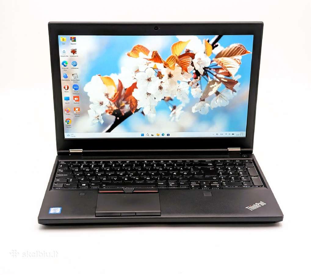Lenovo Thinkpad P51 i7/32gb/512gb/m2200 4gb 15.6 - nuotraukos Nr. 2