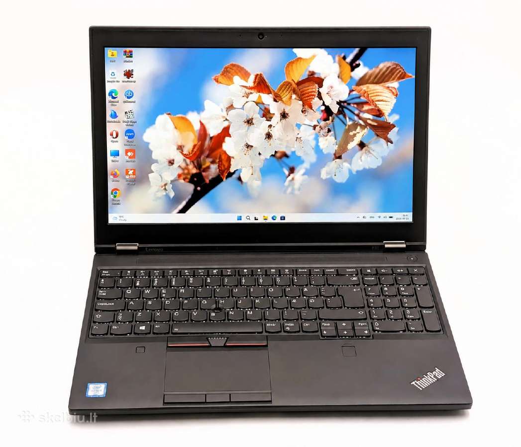 Lenovo Thinkpad P51 i7/32gb/512gb/m2200 4gb 15.6 - nuotraukos Nr. 3