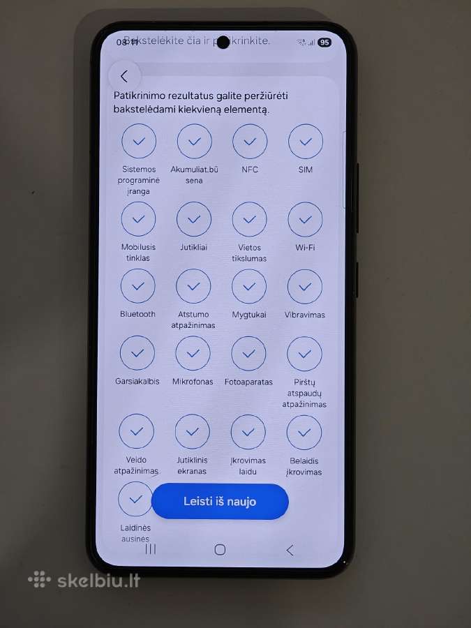 Samsung Galaxy S22 (sm-s901b/DS) 128gb Phantom - nuotraukos Nr. 4