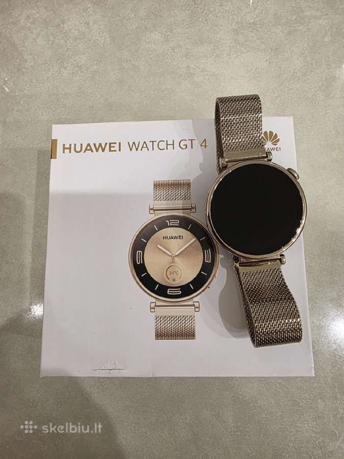 Huawei watch GT 4 gold - nuotraukos Nr. 4