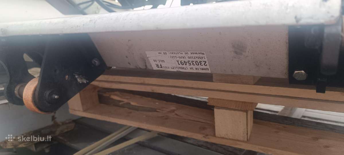 Hidraulinis liftas 750kg nuo Ford Transit - nuotraukos Nr. 5