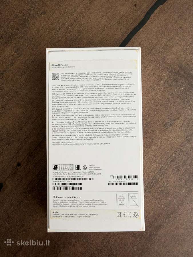 iPhone 16 Pro Max 256 GB - nuotraukos Nr. 5