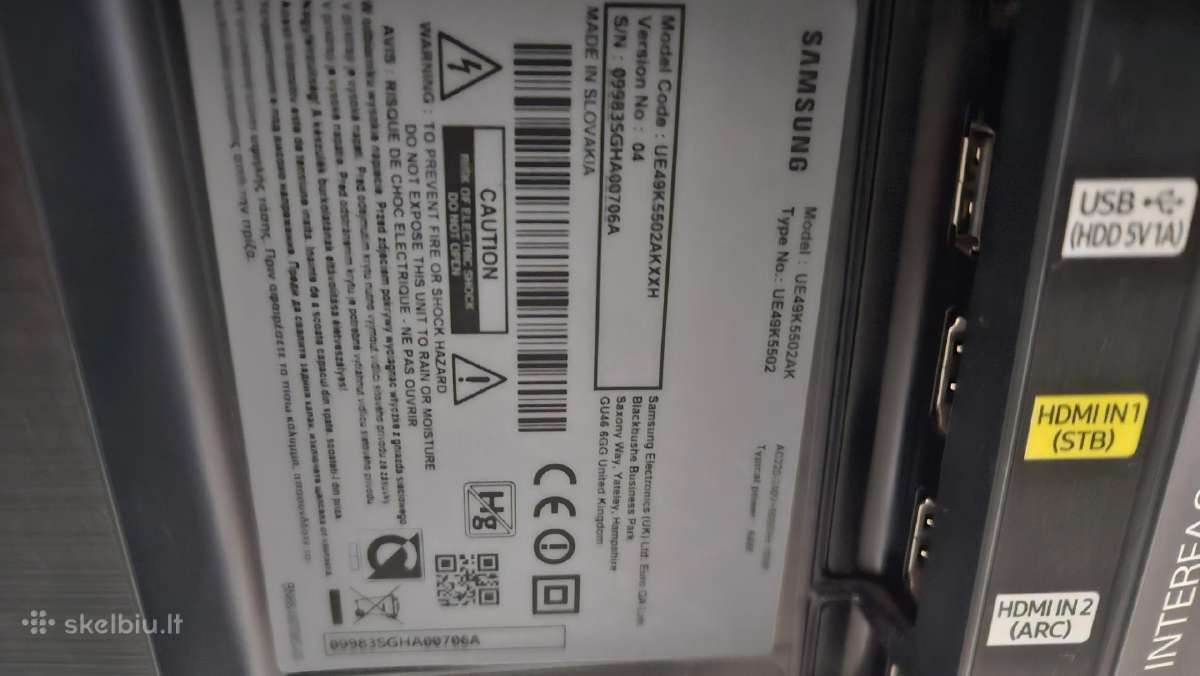 Samsung televizorius - nuotraukos Nr. 3