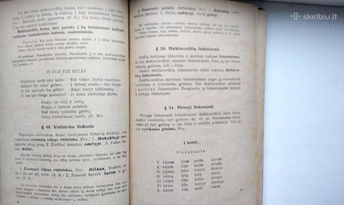 Lietuvių k. gramatika. 1969 m. - nuotraukos Nr. 5
