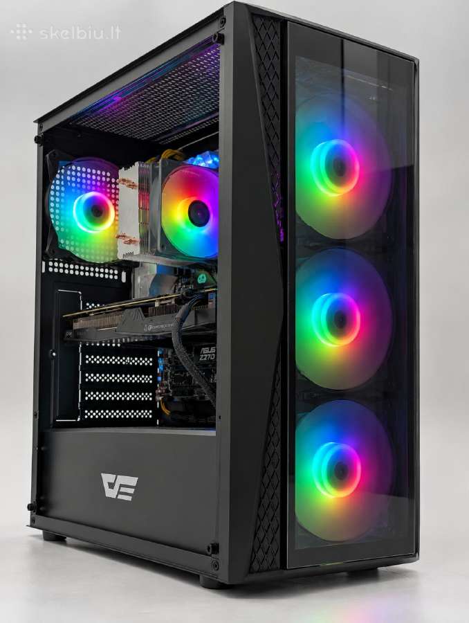 Gaming Pc i7-6700k/16gb/SSD+HDD/gtx1060 6gb - nuotraukos Nr. 2