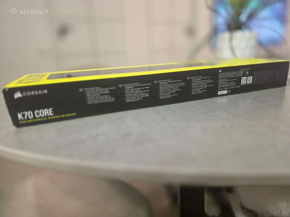 Corsair K70 Core Rgb mechaninė klaviatūra - nuotraukos Nr. 3