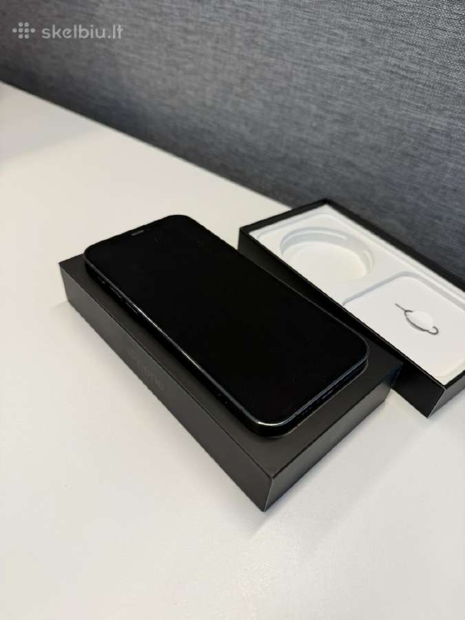 iPhone 12 Pro, Graphite, 128gb su dėžute ir dėklu - nuotraukos Nr. 9