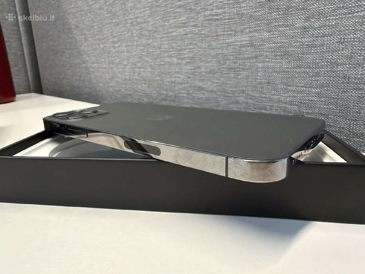 iPhone 12 Pro, Graphite, 128gb su dėžute ir dėklu - nuotraukos Nr. 16