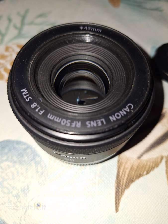 Canon Rf 50mm F1.8 Stm objektyvas - nuotraukos Nr. 2
