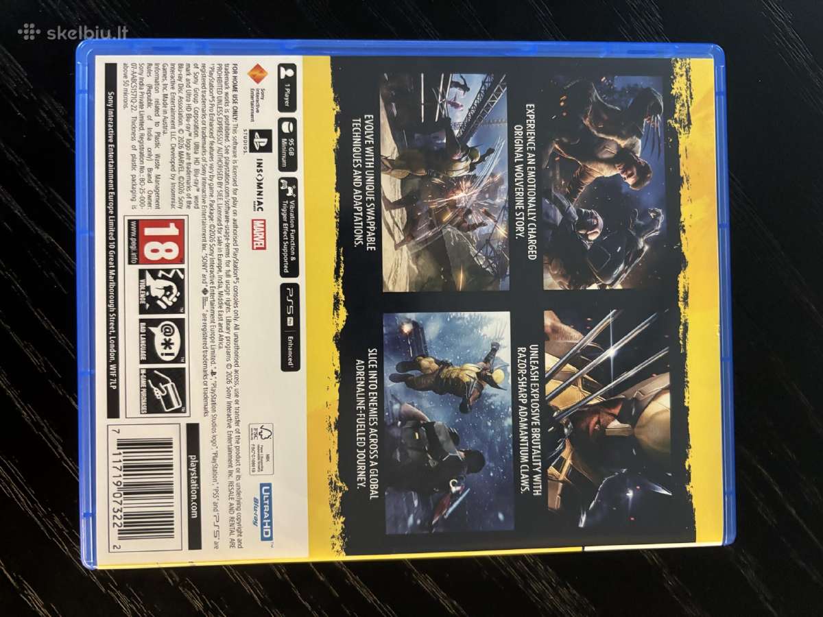 Wolverine Ps5 - nuotraukos Nr. 3