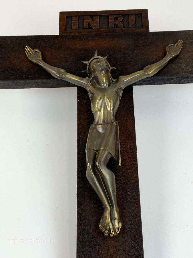 Pakabinamas medinis kryžius - nuotraukos Nr. 6