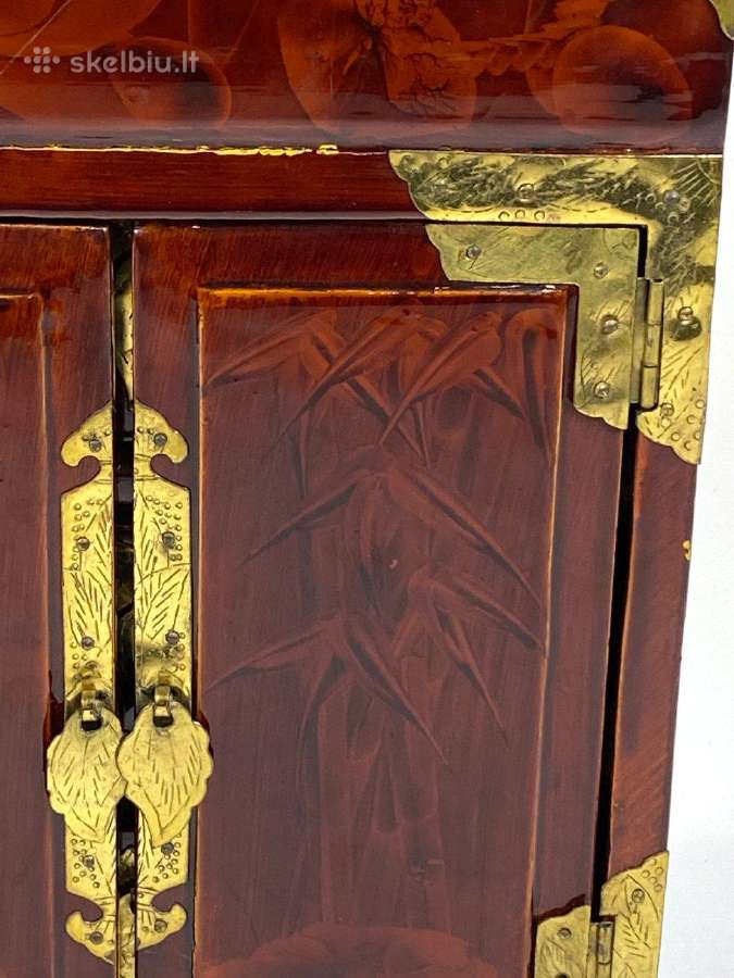 Vintažinė, kiniška papuošalų dėžutė - nuotraukos Nr. 10