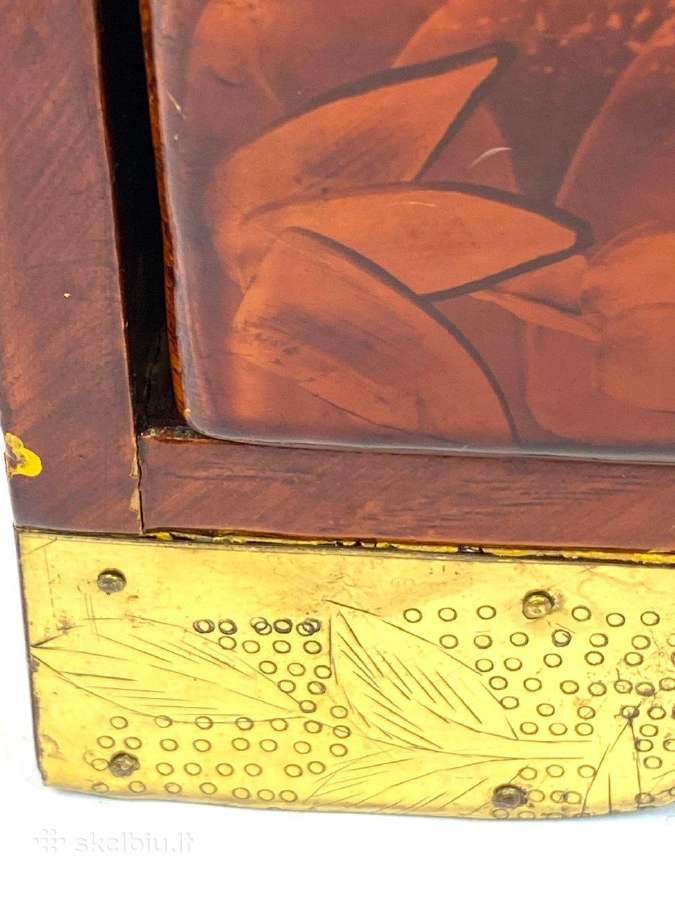 Vintažinė, kiniška papuošalų dėžutė - nuotraukos Nr. 11