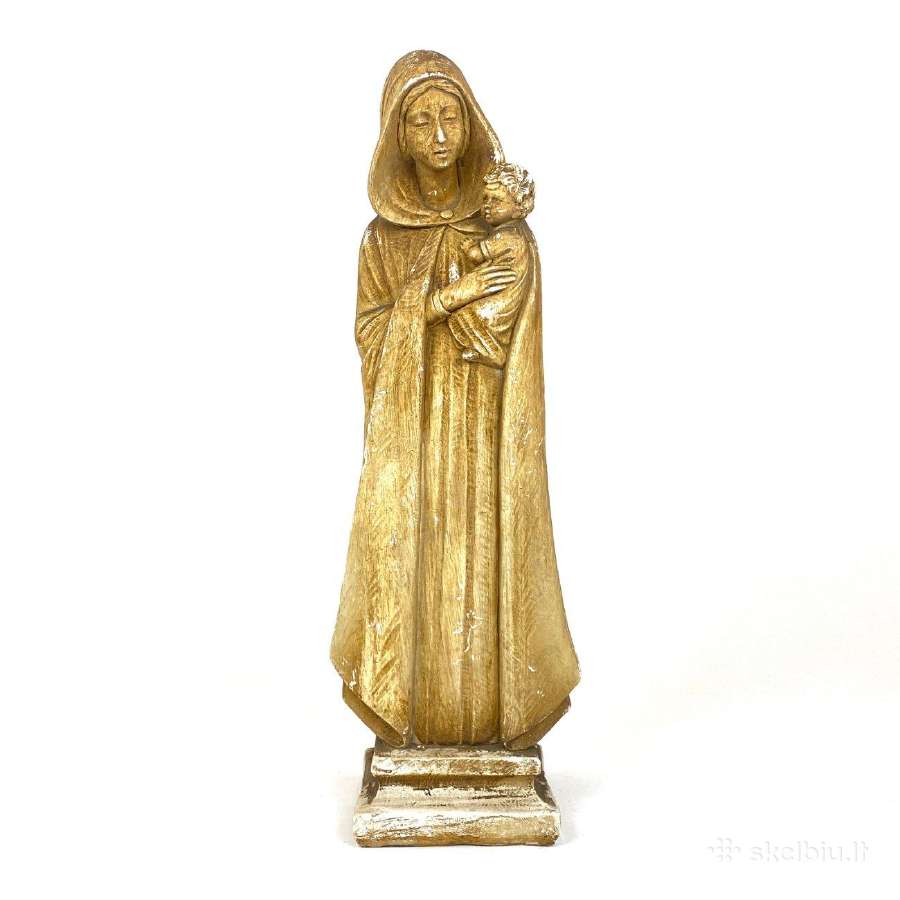Švč. Mergelės Marijos statula su kūd. Jėzumi - nuotraukos Nr. 2