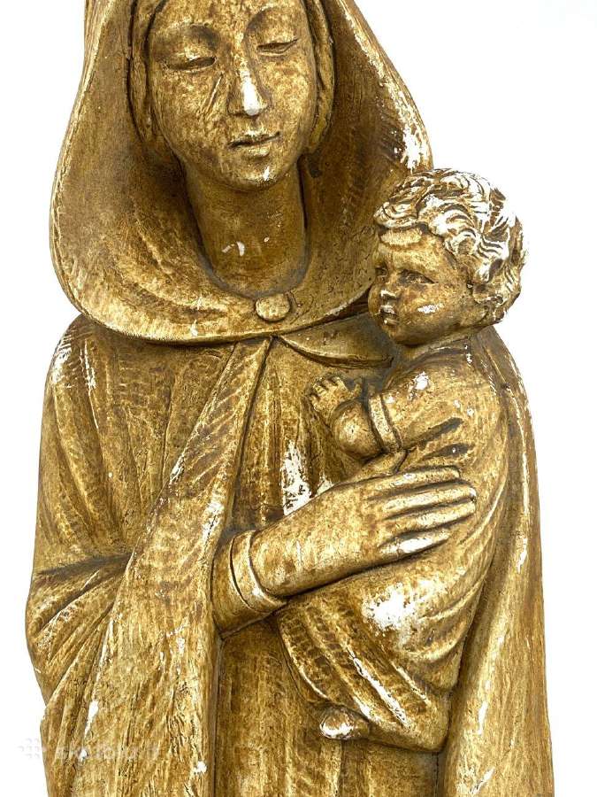 Švč. Mergelės Marijos statula su kūd. Jėzumi - nuotraukos Nr. 9
