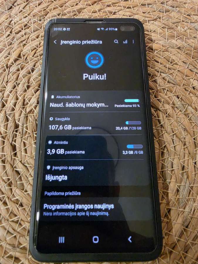 Samsung Galaxy S10+ Dual Sim 128 GB - nuotraukos Nr. 4