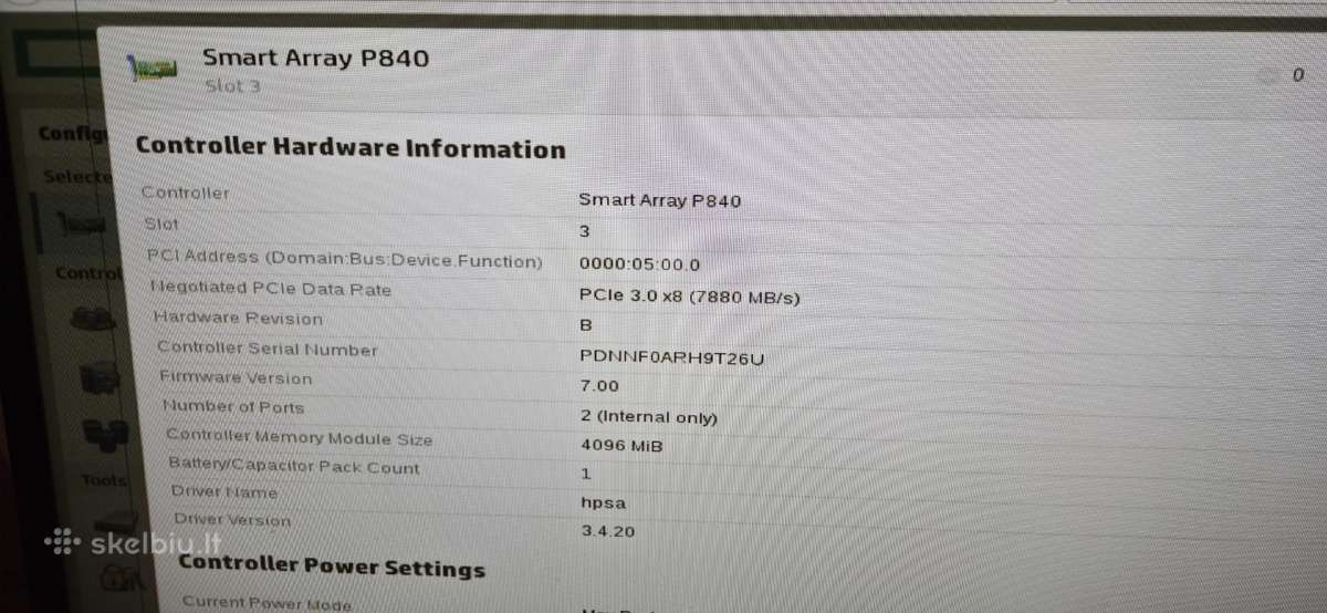 Hp Dl380 G9 12lff+2sff 2x2673v3 16gb RAM - nuotraukos Nr. 5