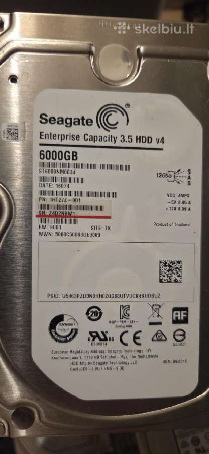 Hp Dl380 G9 12lff+2sff 2x2673v3 16gb RAM - nuotraukos Nr. 9