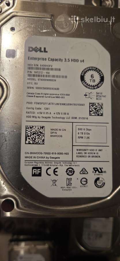 Hp Dl380 G9 12lff+2sff 2x2673v3 16gb RAM - nuotraukos Nr. 11