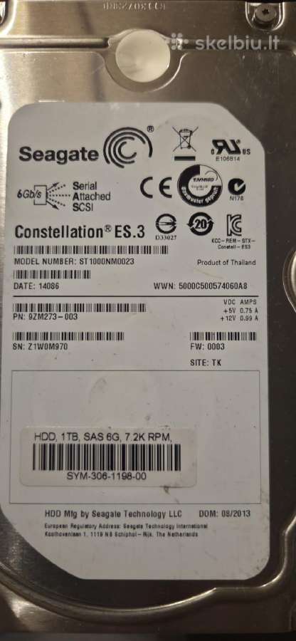 Hp Dl380 G9 12lff+2sff 2x2673v3 16gb RAM - nuotraukos Nr. 15