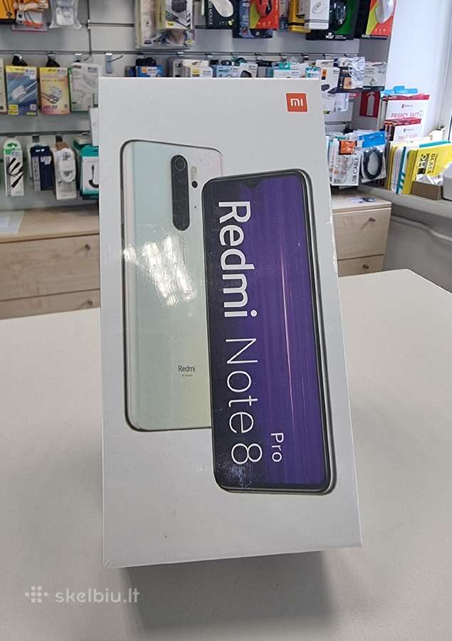 Naujas telefonas Redmi Note 8 Pro 6/128gb - nuotraukos Nr. 3