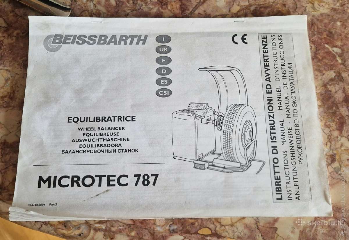 Padangu montavimo stakles (Microtec, Servomat) - nuotraukos Nr. 4