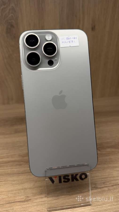 Tvarkingas Apple iPhone 15 pro Max 256gb - nuotraukos Nr. 2