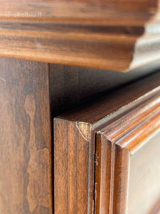 Riešutmedžio spintelės 2 vnt. Komplektas - nuotraukos Nr. 17