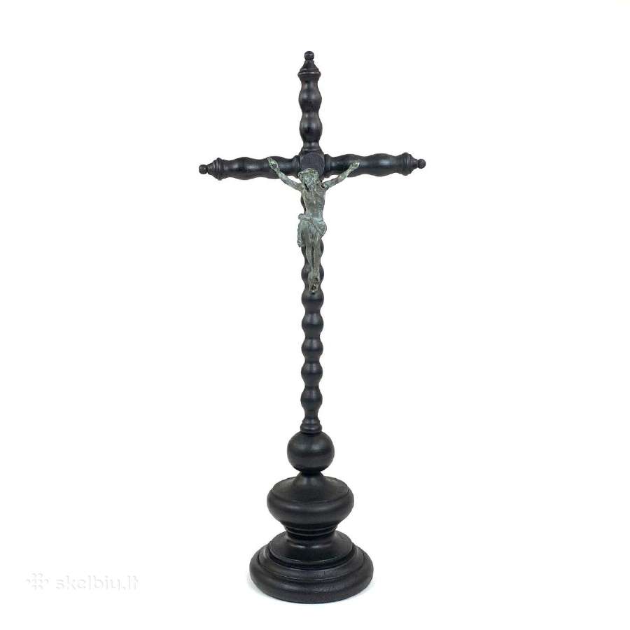 Senovinis pastatomas medinis kryžius - nuotraukos Nr. 2