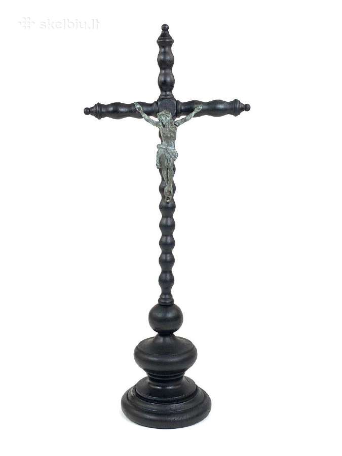 Senovinis pastatomas medinis kryžius - nuotraukos Nr. 3