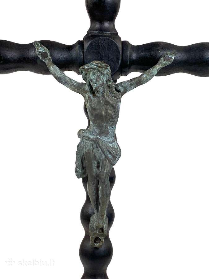 Senovinis pastatomas medinis kryžius - nuotraukos Nr. 6