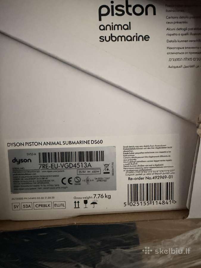 Naujas Dyson v16 - nuotraukos Nr. 2