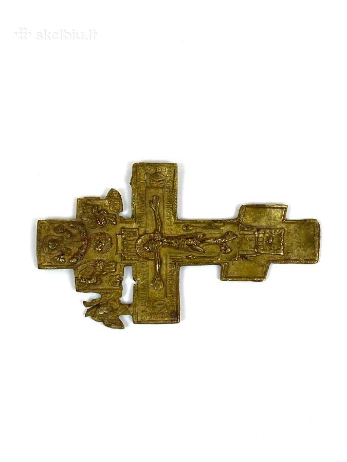 Žalvarinis stačiatikių kryžius - nuotraukos Nr. 5